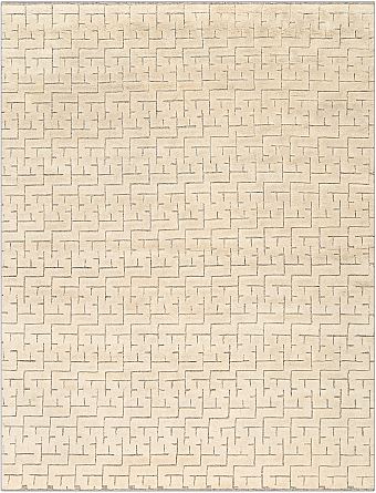 Безворсовый Индийский ковер Tazart №4677 368x275cm из шерсти