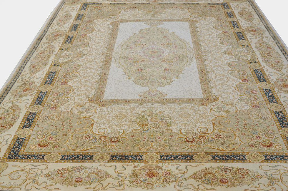 Шелковый ковер ручной вязки AUBUSSON, размер 243x166cm изображение