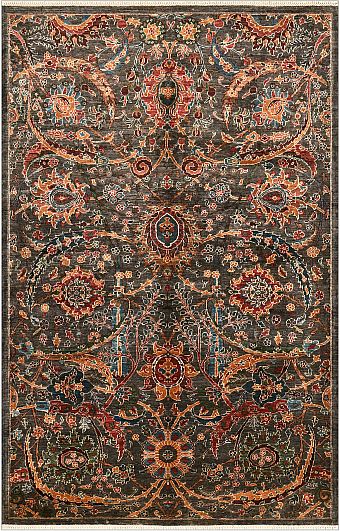Шерстяной Пакистанский ковер Safavid №4793 312x200cm