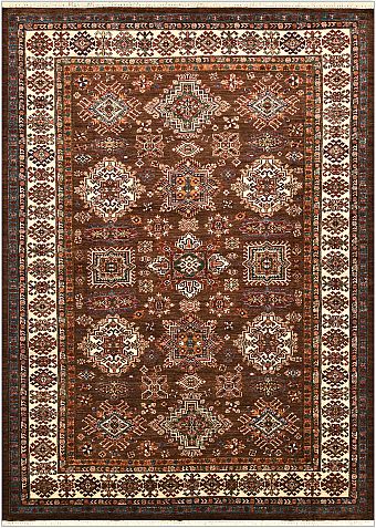 Шерстяной Пакистанский ковер Kazakh №4807 287x210cm