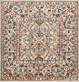 Шерстяной Пакистанский ковер Agra №4827 250x245cm