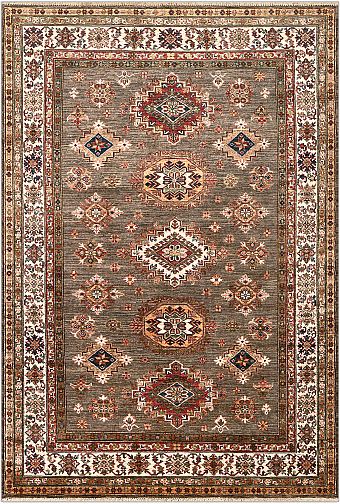 Шерстяной Пакистанский ковер Kazakh №4866 258x175cm