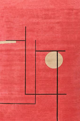Шерстяной Индийский ковер Bauhaus №5525 277x186cm