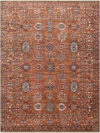 Шерстяной Пакистанский ковер Kazakh №5362 417x319cm