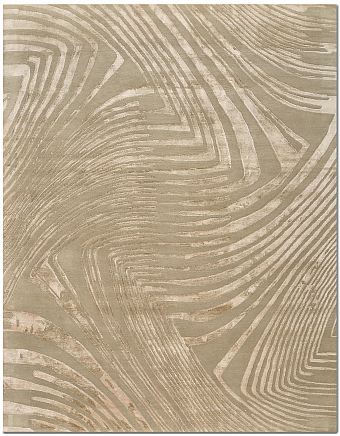 Индийский Relief ковер №5460 309x243cm из шелка и шерсти