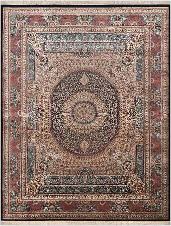 Шелковый Индийский ковер Kashmir №5116 313x245cm