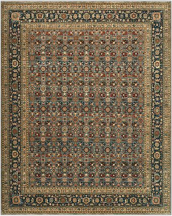 Шерстяной Индийский ковер Agra №5162 463x366cm