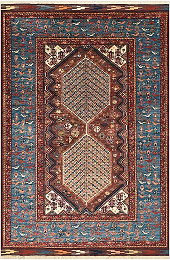 Шерстяной Пакистанский ковер Baluchi №5270 283x186cm