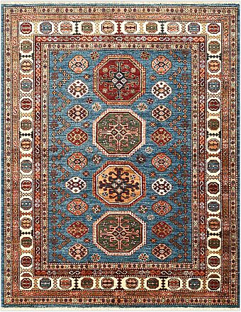 Шерстяной Пакистанский ковер Kazakh №5295 194x152cm