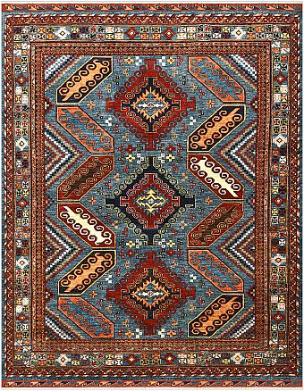 Шерстяной Пакистанский ковер Baluchi №5297 263x208cm