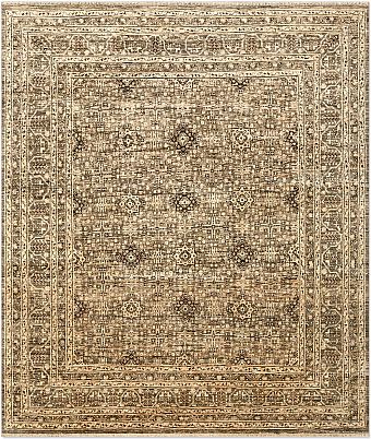 Шерстяной Пакистанский ковер Saltani №5322 277x238cm