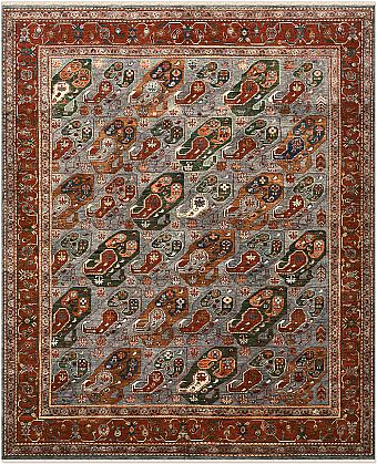 Шерстяной Пакистанский ковер Baluchi №5336 303x249cm
