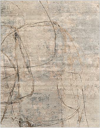 Индийский Urban ковер №5409 301x236cm из шелка и шерсти