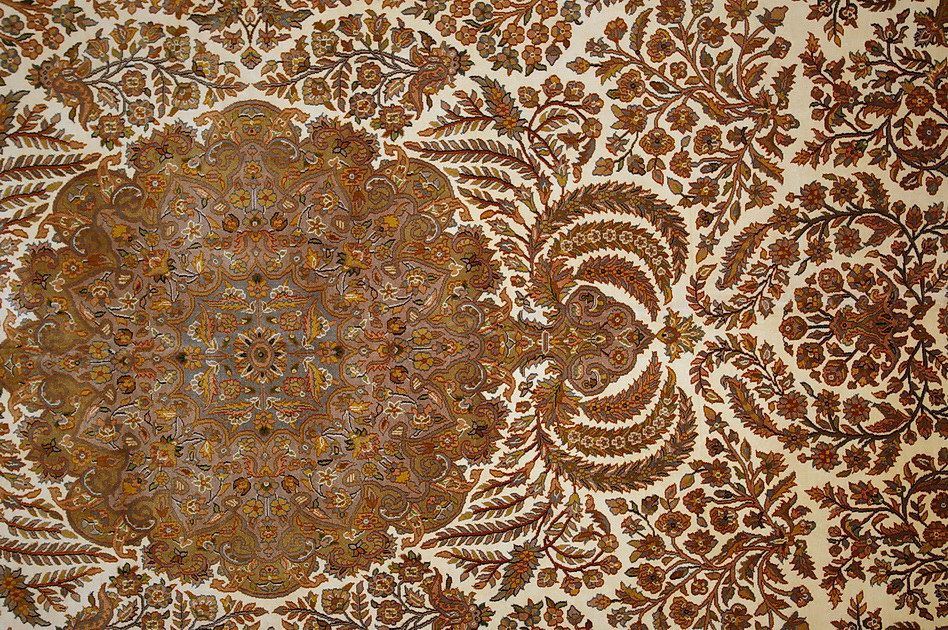 Шелковый ковер ручной вязки KASHMIR, размер 285x184cm изображение
