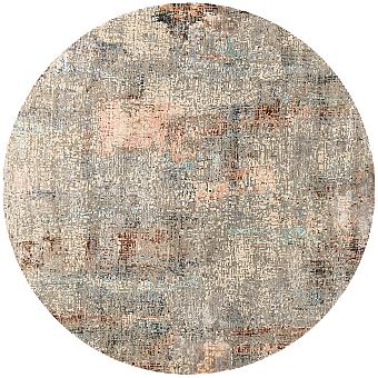 Индийский Aldo ковер №5516 184x184cm из шелка и шерсти