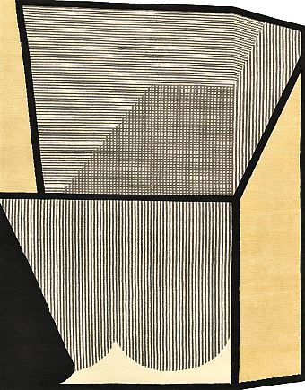 Шерстяной Индийский ковер Vista №5535 228x178cm