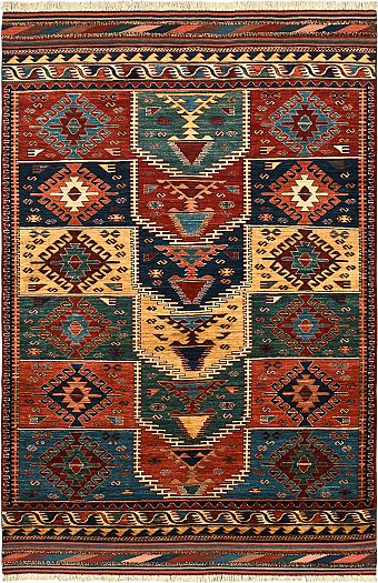 Шерстяной Пакистанский ковер Baluchi №5677 265x178cm