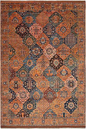 Шерстяной Пакистанский ковер Baluchi №5692 436x297cm