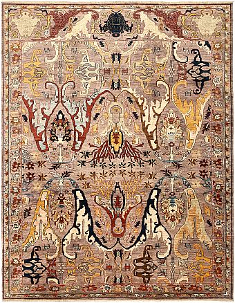 Шерстяной Пакистанский ковер Bijar №5696 351x275cm