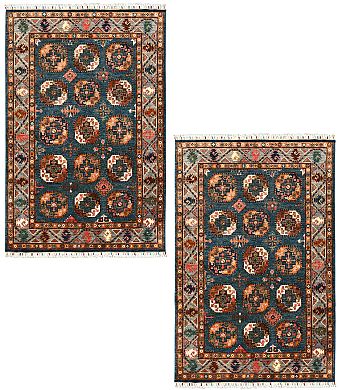 Шерстяной Пакистанский ковер Bukhara №5730 184x121cm