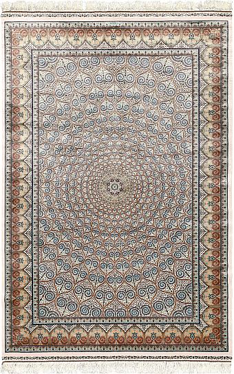 Шелковый Иранский ковер Persia №5739 300x200cm