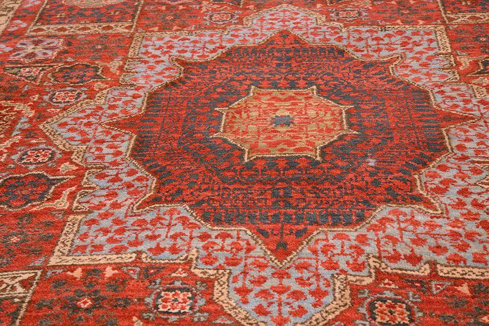 Шерстяной ковер ручной вязки MAMLUK, размер 302x123cm изображение