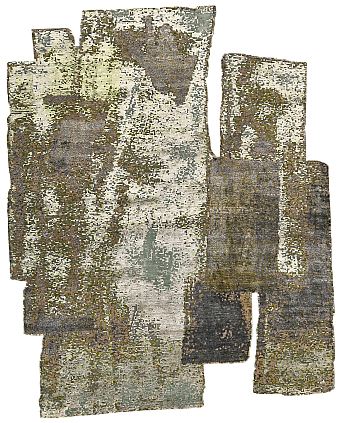 Индийский Fantasy ковер №5752 308x247cm из шелка и шерсти