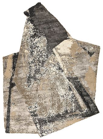 Индийский Impression ковер №5758 309x223cm из шелка и шерсти