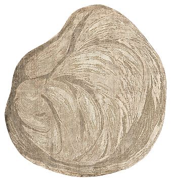 Индийский Ombre ковер №5764 257x237cm из шелка и шерсти