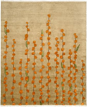 Непальский Marigolds ковер №5766 300x250cm из шелка и шерсти