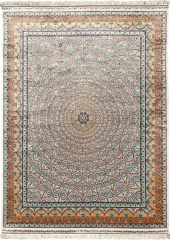 Шелковый Иранский ковер Persia №5775 600x400cm