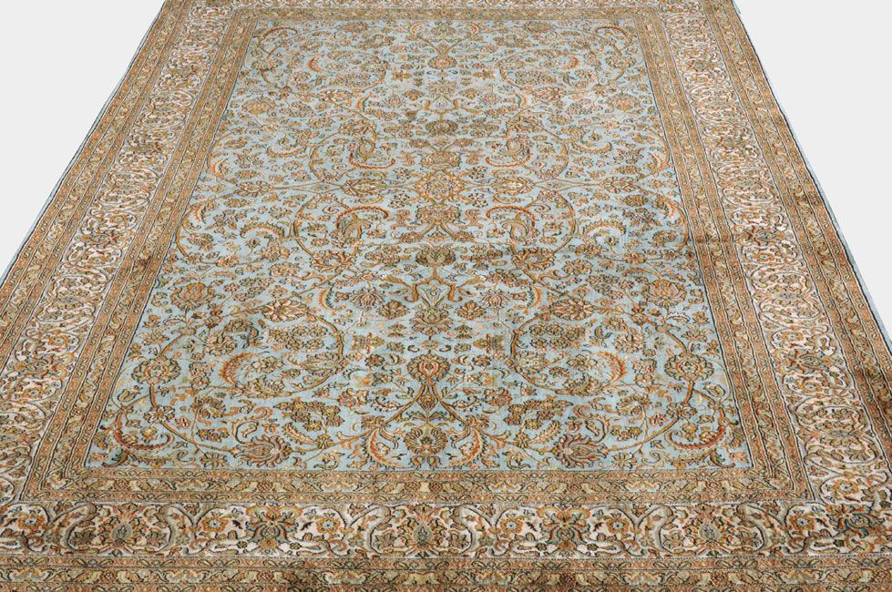 Прямоугольный Индийский ковер ручного плетения Ковер "Кашмир" 123x83cm смотреть фото