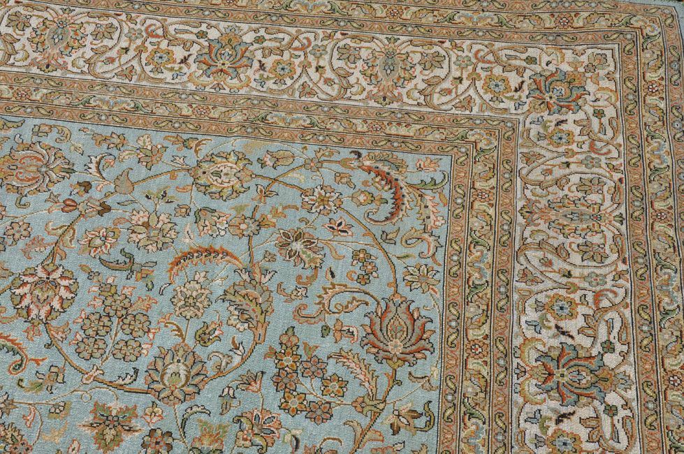 Фото шелковый Прямоугольный ковер Ковер "Кашмир"