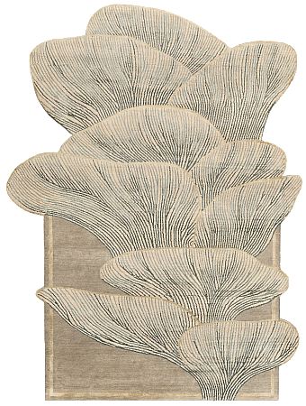 Индийский Pearl ковер №5885 281x212cm из шелка и шерсти