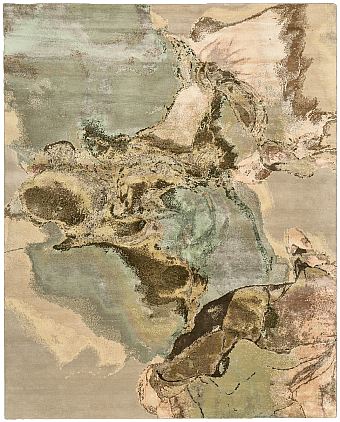 Индийский Cosmo ковер №5887 303x244cm из шелка и шерсти