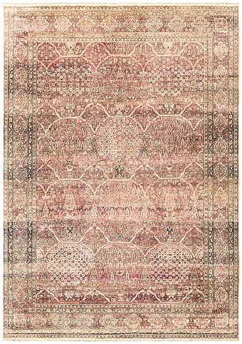 Современный Индийский ковер Artefact №5880 369x264cm из шерсти и шелка в стиле неоклассика