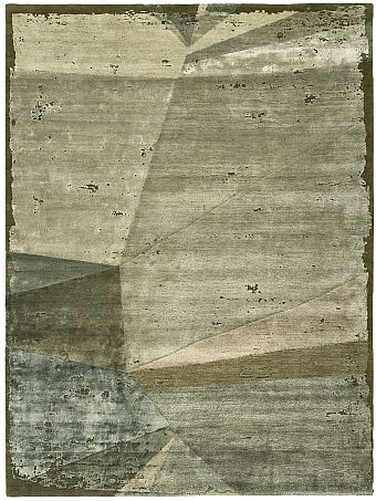 Индийский Old Crystal ковер №5915 363x276cm из шелка и шерсти