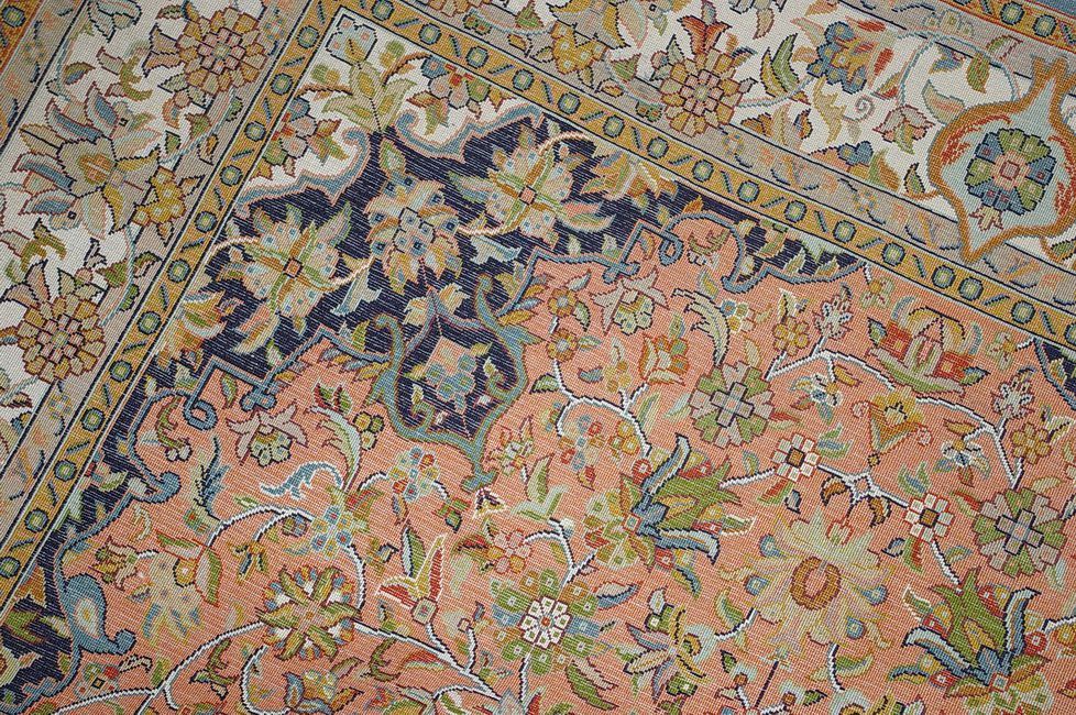 Шелковый ковер ручной вязки Кашмирский ковер, размер 155x94cm изображение