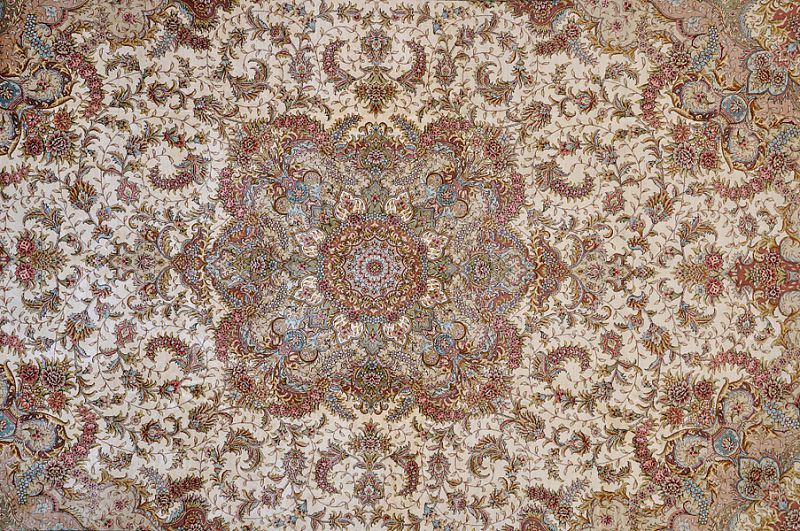 Шелковый ковер ручной вязки Ковер "Хереке", размер 284x188cm изображение