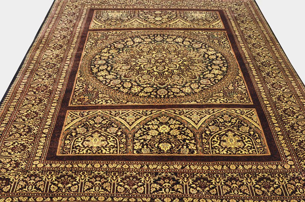 Ковер ручной работы QOM 210x150cm фотография