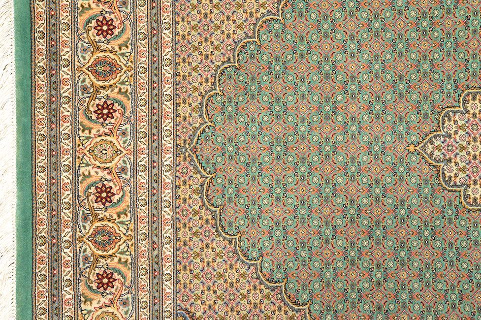 Прямоугольный Индийский ковер ручного плетения Ковер "Махи" 309x207cm смотреть фото