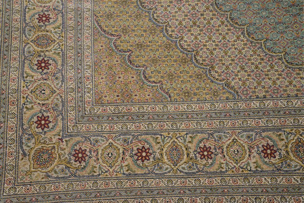 Фото шелково-шерстяной Прямоугольный ковер Ковер "Махи"