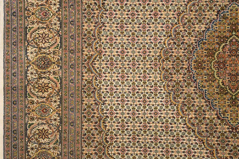 Ковер ручной вязки MAHI из шелка и шерсти, размер 300x204cm изображение