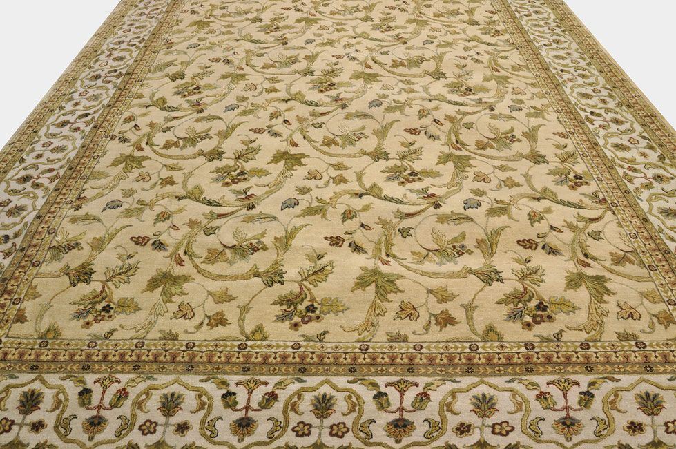 Ковер ручной вязки RAJASTAN из шелка и шерсти, размер 419x302cm изображение