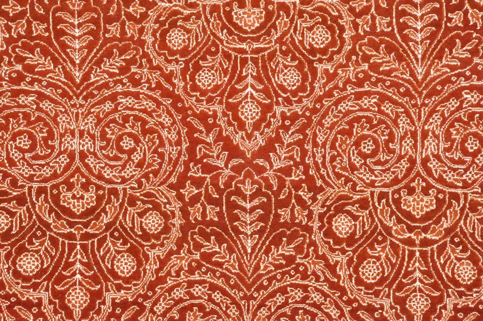 Прямоугольный Индийский ковер ручного плетения DAMASK 253x167cm смотреть фото