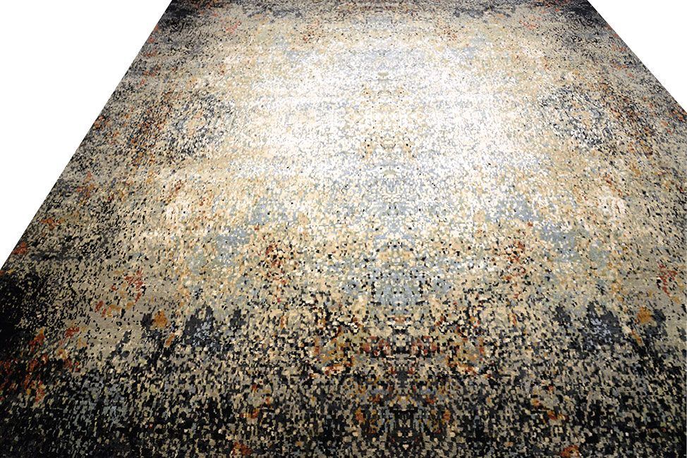 Ковер ручной вязки ABSTRACT из шелка и шерсти, размер 357x272cm изображение