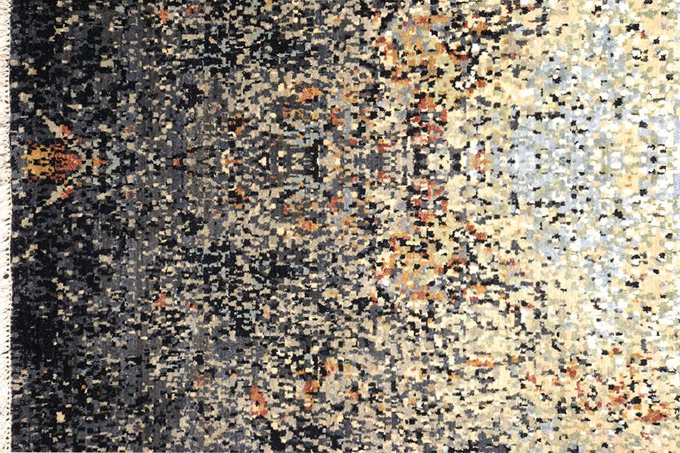 Прямоугольный Индийский ковер ручного плетения ABSTRACT 357x272cm смотреть фото