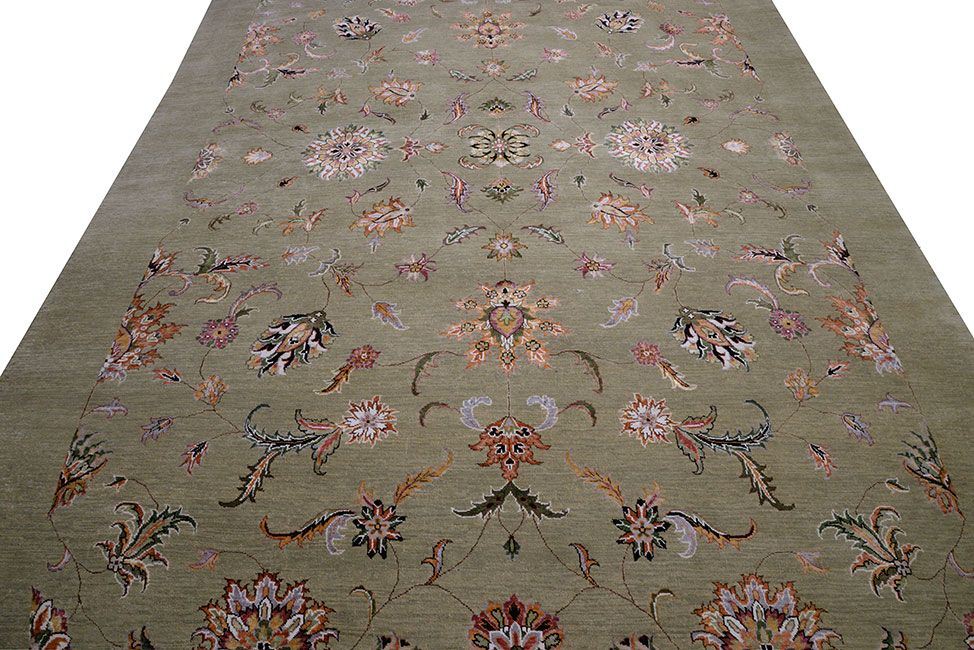 Ковер ручной вязки MILLE FLEUR из шелка и шерсти, размер 349x249cm изображение