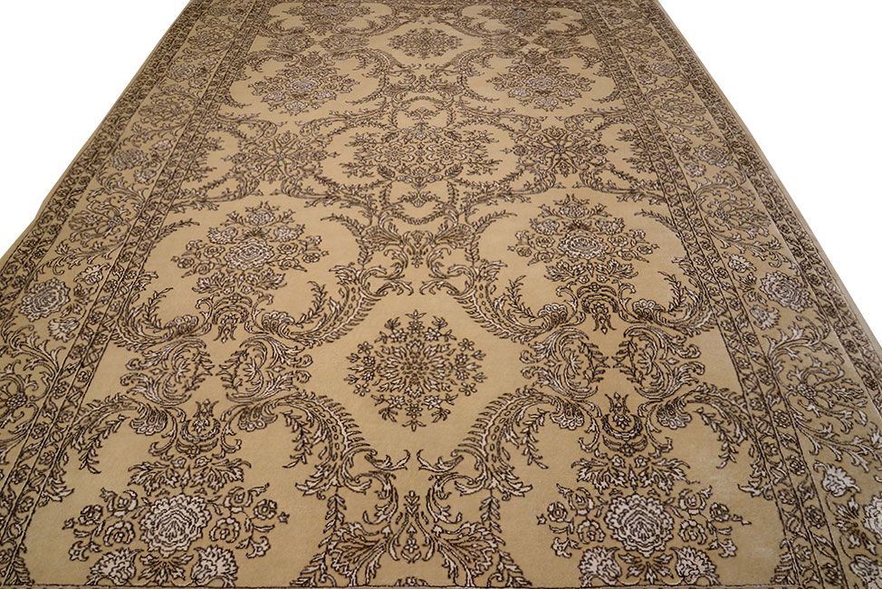 Ковер ручной вязки DAMASK из шелка и шерсти, размер 299x202cm изображение