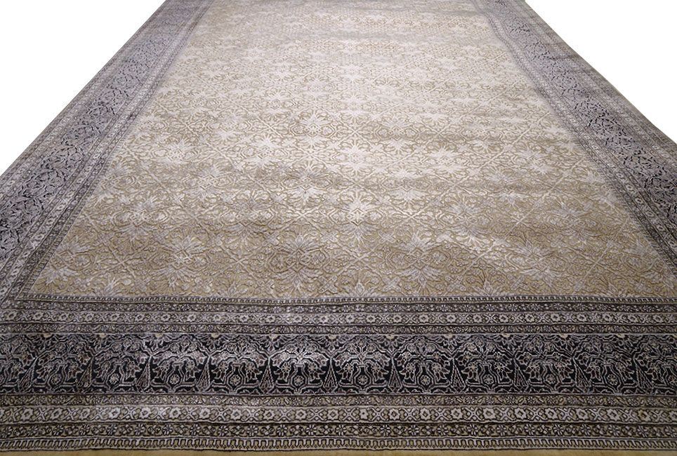 Ковер ручной вязки Ковер "Скульптурный" из шелка и шерсти, размер 364x272cm изображение